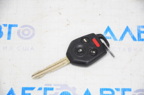 Ключ Subaru Legacy 15-19 4 кнопки, затерт