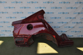 Четверть крыло задняя правая Subaru Legacy 15-19 красная, крашена, вмятинки
