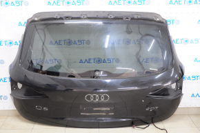 Дверь багажника голая со стеклом Audi Q5 8R 09-17 черный LY9B