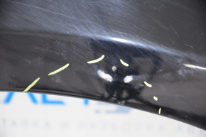 Крыло переднее правое Audi Q5 8R 09-12 дорест, черный LY9B, замято, трещина в креплении
