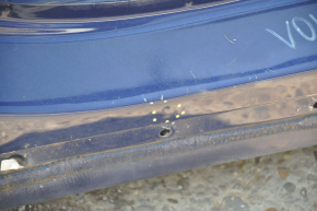 Стойка кузова центральная правая Chevrolet Volt 11-15 синяя на кузове, тычки