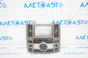 Рамка накладка з управлінням дисплея, радіо, кліматом, повітроводи Infiniti FX35 FX45 03-08 ре