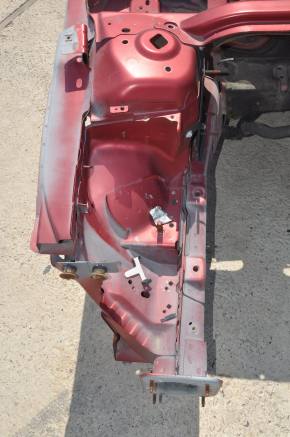 Четверть передняя правая Ford Fusion mk5 13-20 без кронштейна красная на кузове, тычки