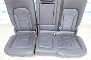 Задний ряд сидений 2 ряд Audi Q5 8R 09-17 кожа, черный