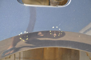 Четверть крыло задняя правая VW Passat b7 12-15 USA синяя на кузове, примята, тычки