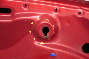 Капот голый Mazda 6 13-17 красный 41V, проржавело место под отбойник
