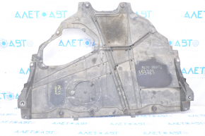 Защита двигателя задняя Mazda 6 13-21 примята, нет крышки, надорвано крепление