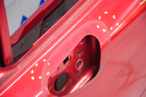 Дверь голая передняя левая Mazda 6 13-21 красный 41V, деланная, тычки