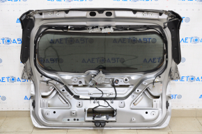 Дверь багажника в сборе Jeep Compass 17- серебро PSC, без фонарей, с камерой