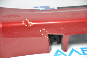 Порог левый Ford Fusion mk5 13-20 красный сломаны крепления, примято крепление, вмятина, царапины