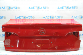 Крышка багажника VW Jetta 19- красный, вмятины