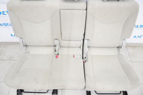 Задний ряд сидений 2 ряд Toyota Prius V 12-17 велюр, бежевый, под чистку