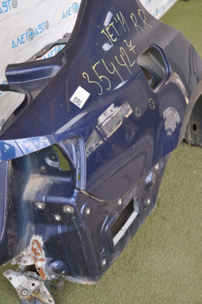 Четверть крыло задняя правая VW Jetta 11-18 USA синяя тычки