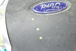 Подушка безпеки airbag у кермо водійська Ford Focus mk3 11-14 дорест, маленькі проколи, немає кнопок