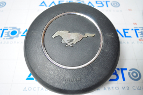 Подушка безпеки airbag в кермо водійська Ford Mustang mk6 15-17 подряпини, іржава