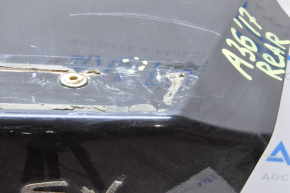 Крышка багажника Nissan Maxima A36 16- под спойлер,черный KH3, тычки, ржавчина