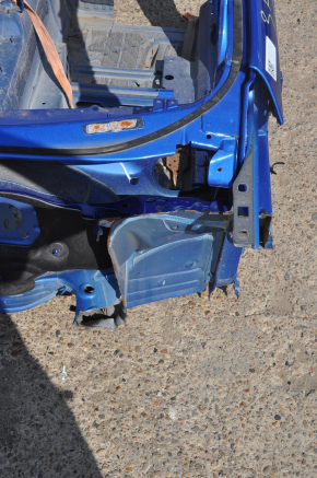 Четверть передняя левая Chevrolet Volt 16- синяя на кузове, без лонжерона