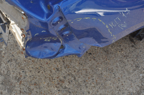 Четверть крыло задняя правая Chevrolet Volt 16- синяя на кузове, примята, тычки