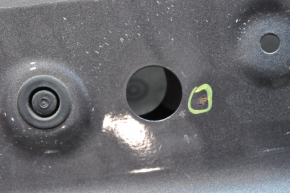 Кришка багажника Nissan Versa 12-19 usa під спойлер графіт KAD, тички, дефекти
