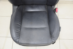 Пасажирське сидіння Subaru Outback 15-19 з airbag, електро, шкіра, чорне