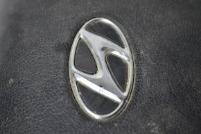 Подушка безопасности airbag в руль водительская Hyundai Sonata 11-15 вмятина на значке