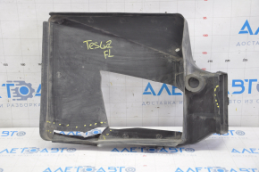 Дефлектор воздуховод радиатора левый Tesla Model S 12-15 дорест, тип 2, надломан, слом креп