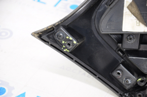 Грати радіатора grill Hyundai Tucson 16-18 дорест черн. зі значком, зламані кріплення