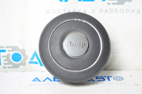 Подушка безпеки airbag в кермо водійська Jeep Compass 11-16 чорна, поліз хром