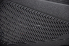 Обшивка двери карточка передняя правая Hyundai Tucson 16-20 черн, царапины