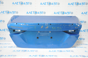 Крышка багажника Nissan Sentra 20- синий B51 вмятины, тычки