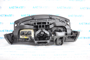 Торпедо передня панель c AIRBAG Chevrolet Cruze 16- чорна, затерта