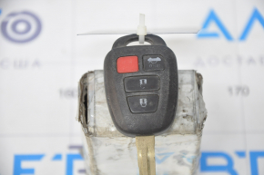 Ключ Toyota Camry v55 15-17 usa 4 кнопки, затерт