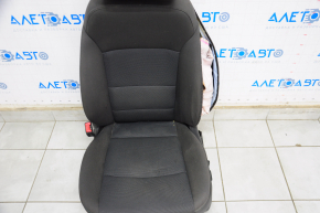 Сидіння водія Chevrolet Cruze 16- без airbag, електро, що стрільнуло, ганчірка чорне
