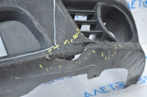 Бампер передний голый Subaru b10 Tribeca 08-14 графит замят, надломы креплений, запилен, надорван, царапины