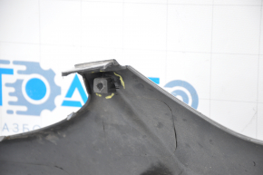 Бампер передний голый Hyundai Elantra UD 11-13 дорест графит замят, надрывы, запилен, сломаны крепления, не оригинал