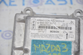 Модуль srs airbag компьютер подушек безопасности Mazda3 2.3 03-08 под перешив