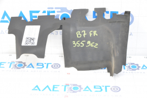 Дефлектор радиатора правый VW Passat b7 12-15 USA сломана защелка