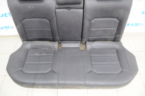 Задній ряд сидінь 2 ряд VW Passat b7 12-15 USA шкіра, чорний, під чистку