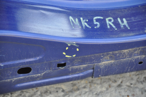Четверть крыло задняя правая Ford Fusion mk5 13-20 синяя на кузове, тычки