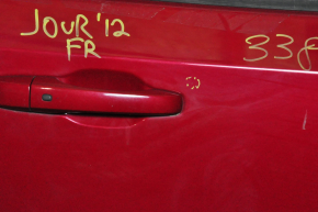 Дверь в сборе передняя правая Dodge Journey 11- красный PRM, тычи