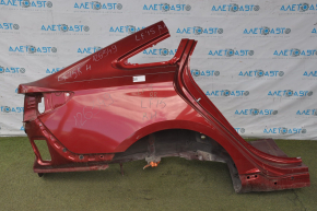 Четверть крыло задняя правая Hyundai Sonata 15-17 красная, тычки