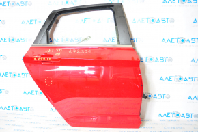 Дверь в сборе задняя правая VW Jetta 19-красный LY3D,вмятинка