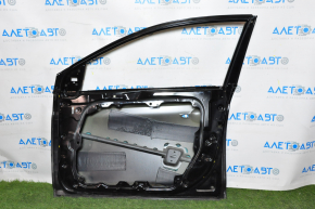 Дверь голая передняя правая Hyundai Sonata 15-19 черный S3, вмятинка