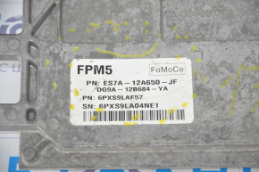 Блок ECU компьютер двигателя Ford Fusion mk5 13-16 2.5 надлом фишки, примятости, запил