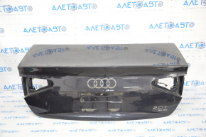 Крышка багажника Audi A4 B8 13-16 рест седан под спойлер, синий LX5R