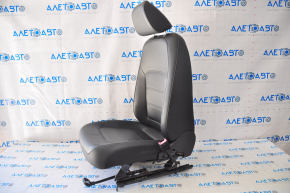 Пассажирское сидение VW Passat b7 12-15 USA с airbag, механич, подогрев, кожа черн