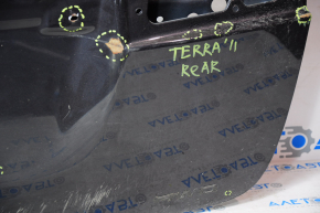 Дверь багажника голая GMC Terrain 10-17 графит WA121V вмятина, вздулась краска,ржавчина