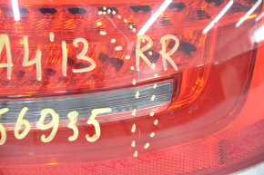 Фонарь внешний крыло правый Audi A4 B8 13-16 рест седан LED, царапина