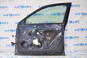 Дверь в сборе передняя правая VW Passat b7 12-15 USA синий LH5X тычка