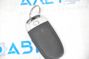 Ключ Audi A4 B8 08-16 smart 4 кнопки, тички на хромі, подряпини